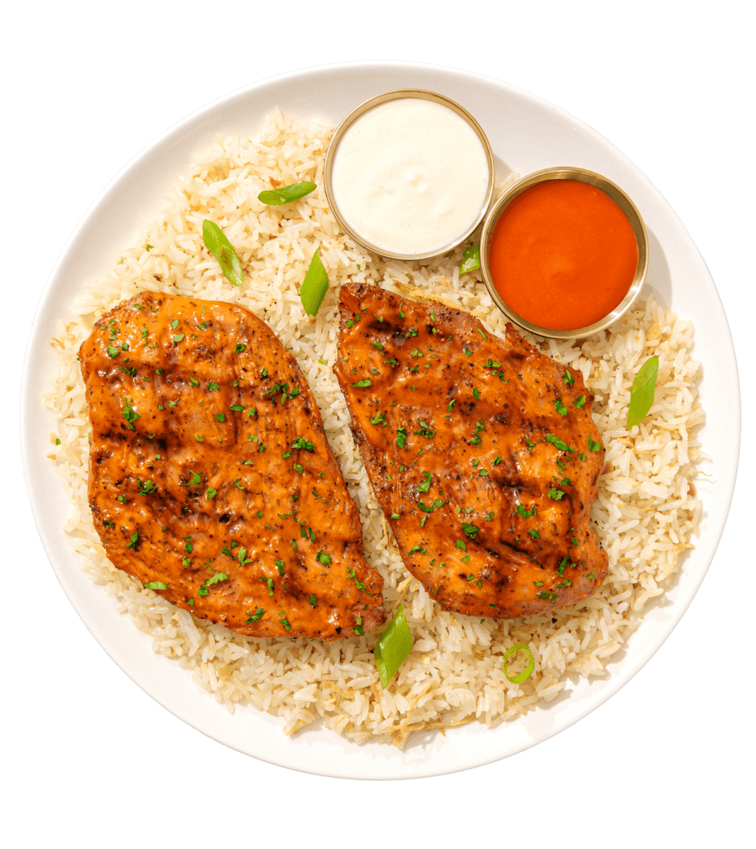 Honey Buffalo flame-grilled chicken