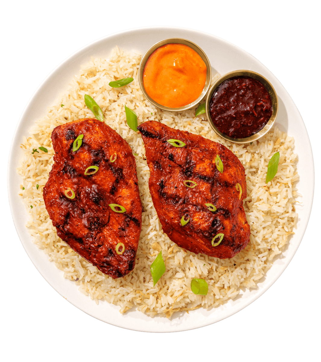 Korean Fire (Buldak) flame-grilled chicken